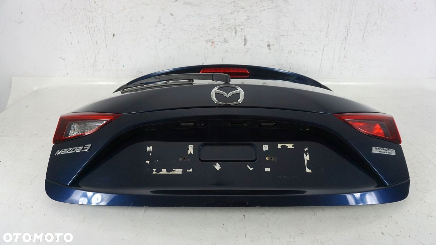 KLAPA TYŁ TYLNA TYLNIA SZYBA MAZDA 3 III BM 13-17 5D HB 2013-2017 - 6