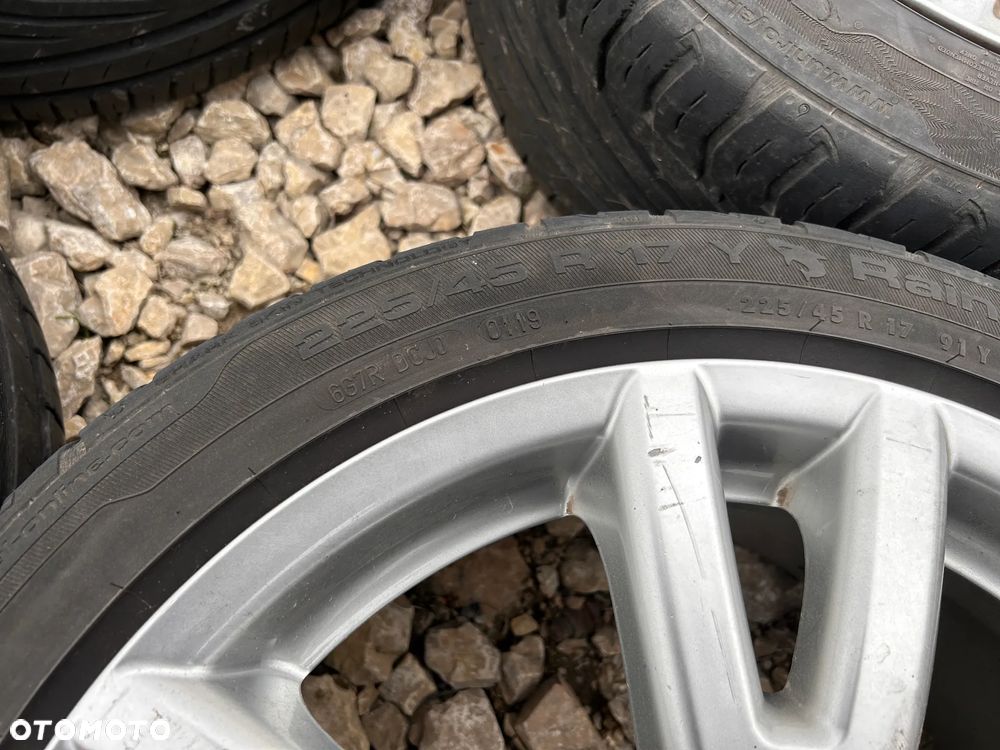 komplet kół felgi aluminiowe MERCEDES 225/45 r17