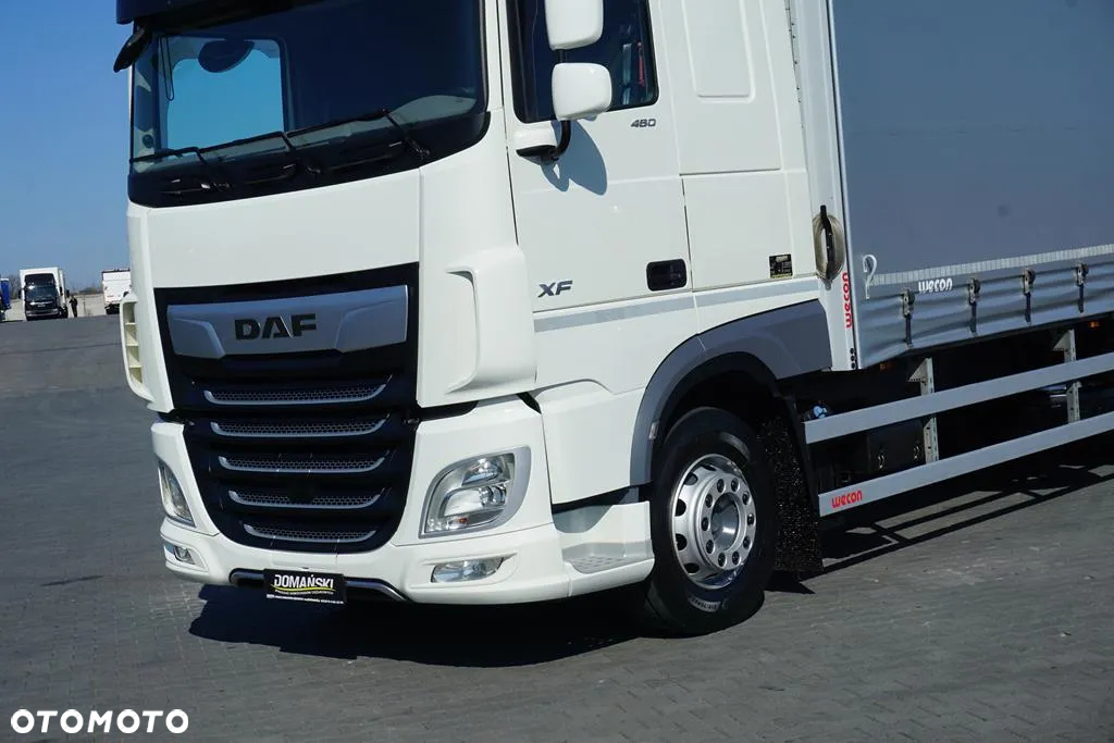 DAF XF / 480 / ACC / EURO 6 / SSC / FIRANKA + WINDA / DŁ. 8,9 M / 22 PALETY - 20