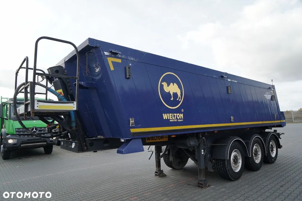 Wielton WYWROTKA / 24 M3 /  ALUMINIOWA / OŚ PODNOSZONA / OSIE SAF / PO KONTRAKCIE SERWISOWYM - 2