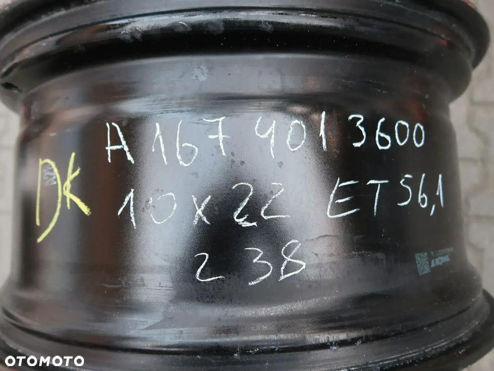 238 Felga Aluminiowa Mercedes A1674013600 10x22et56,1 - 5