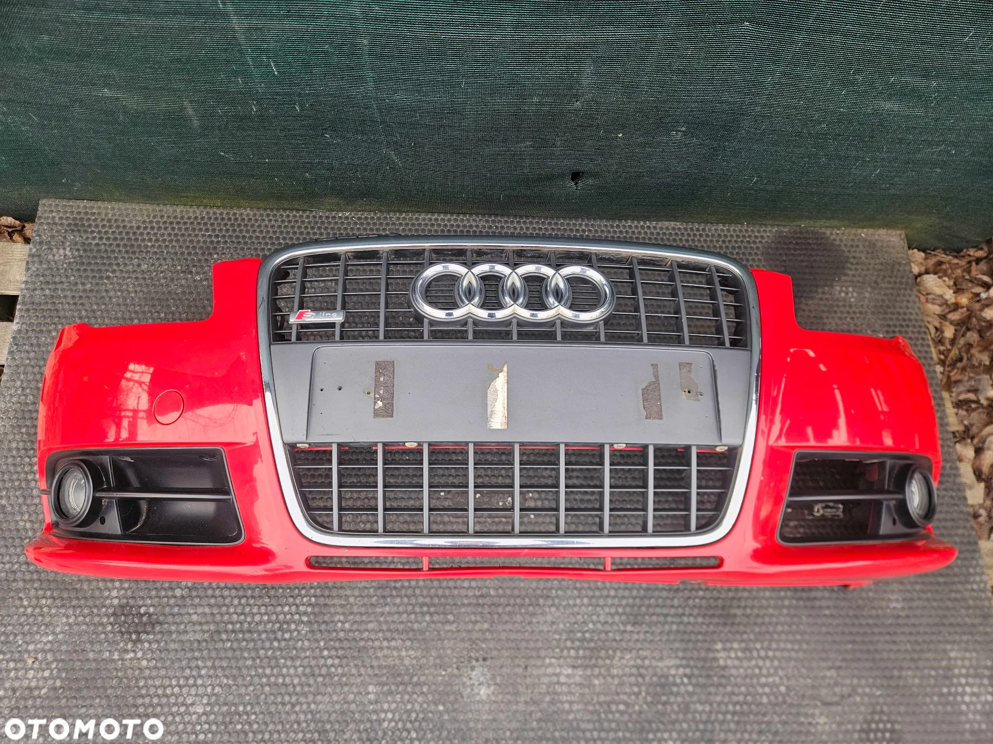 Zderzak Przod Przedni S-Line Kratki Halogeny Gril Atrapa AUDI A4 B7 Kombi Sedan - 7
