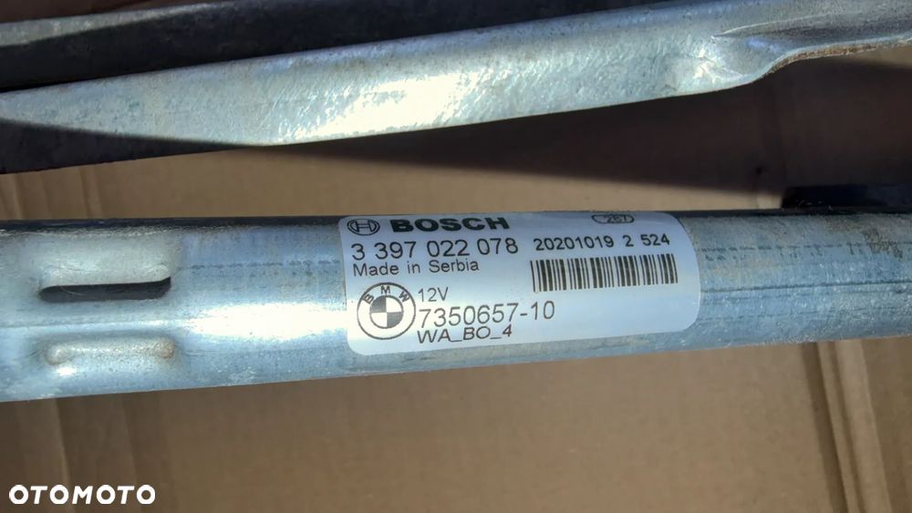 MECHANIZM WYCIERACZEK BMW X1 F48 7350657 - 3