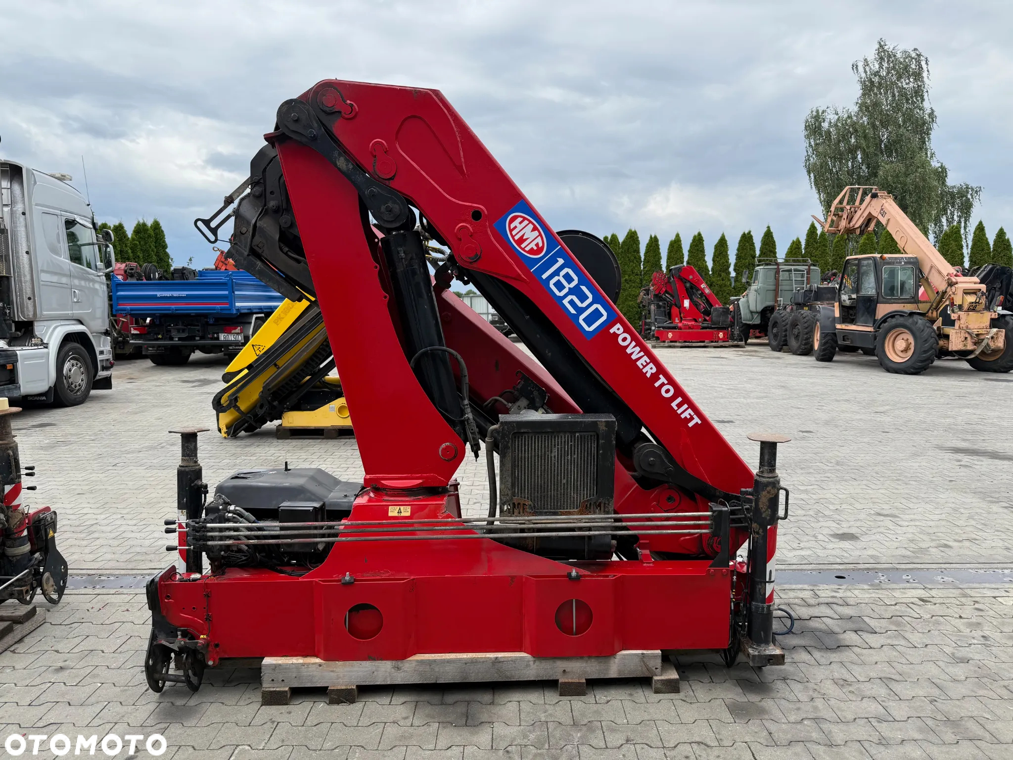 Palfinger HMF 1820K3 sterowanie radiowe, pilot rotor - 4