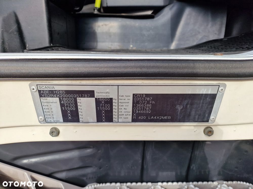 Scania R420 E4 - MEGA - RETARDER - LODÓWKA - 14