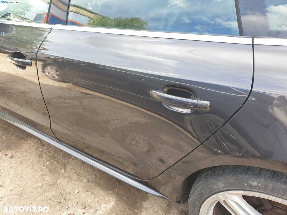 Usa Usi Portiera Portiere Stanga Spate Audi A5 8T Sportback 2008 - 2011 Culoare LZ7L [K5778] - 3