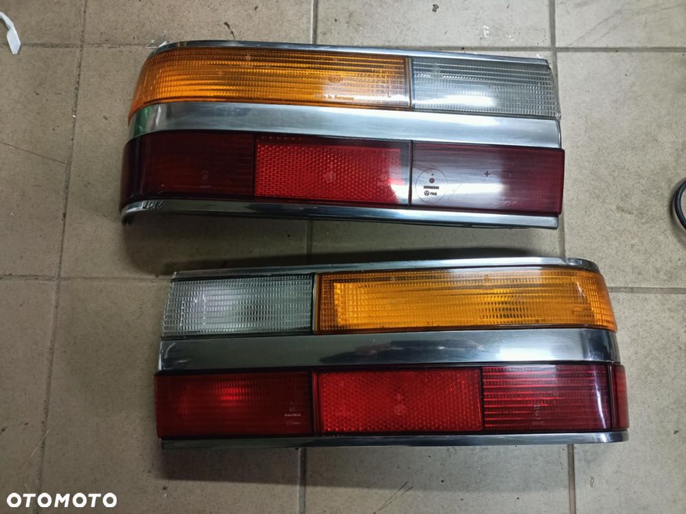 Lampa tył tylna chrom lampy BMW E28 seria 5 lewa prawa rarytas Hella
