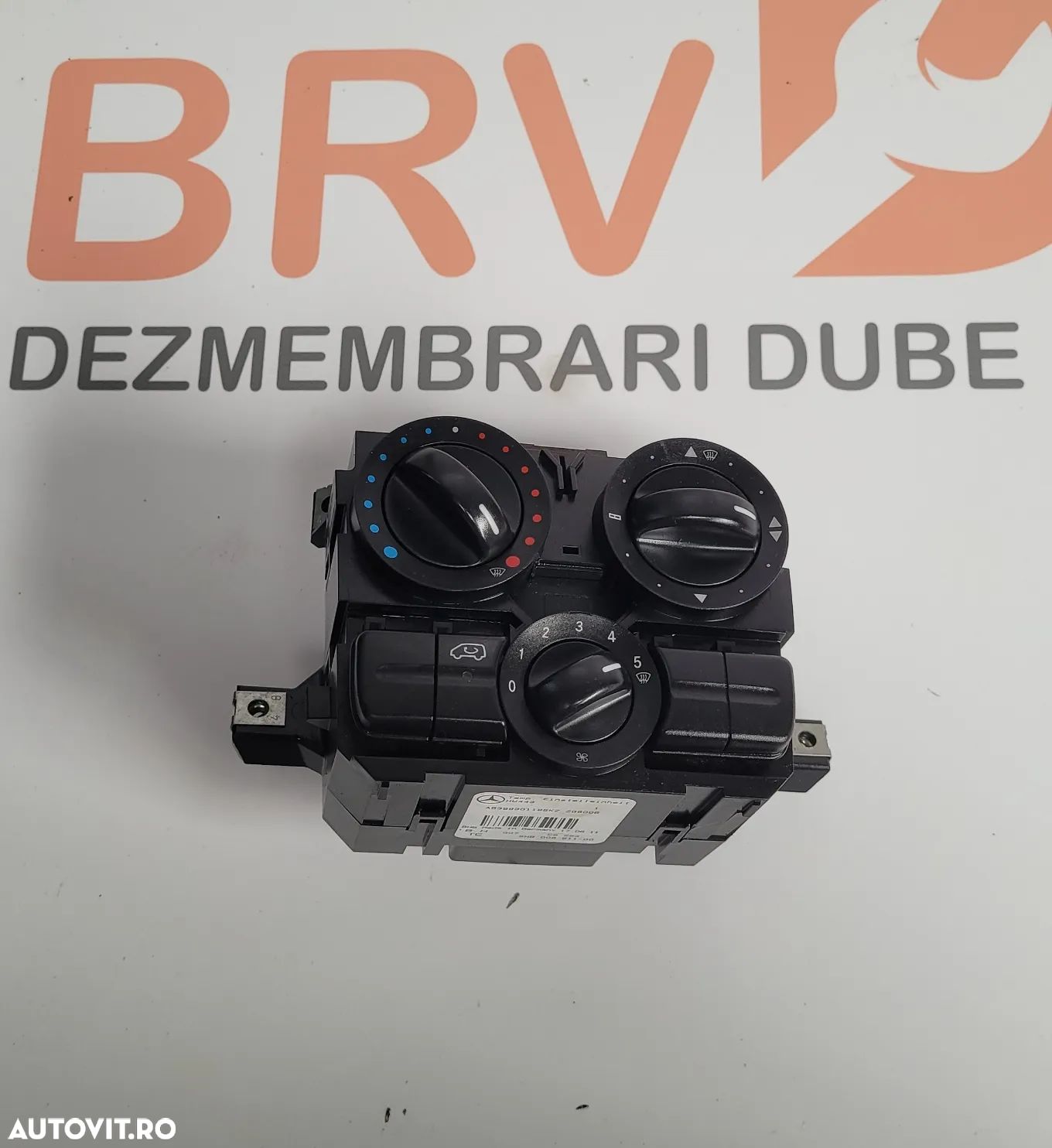 Panou comanda fara (AC) pentru Mercedes Vito W639 Euro 5 / 2010-2014 - 1