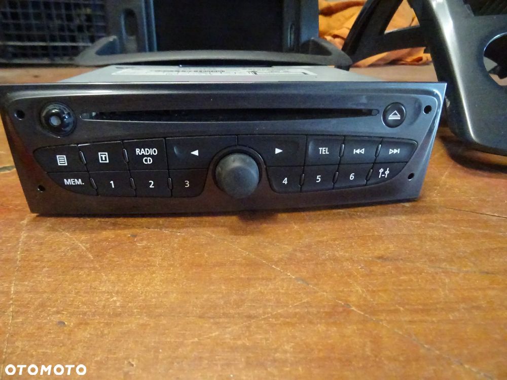 RENAULT CLIO III 3 CD RADIO WYSWIETLACZ MONITOR RAMKA DO  RADIO CZESCI ROZNE - 2