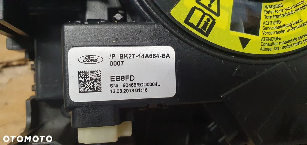 Przełącznik zespolony manetki pająk taśma Ford Transit Custom MK8 JK2T-3F944-AB - 11