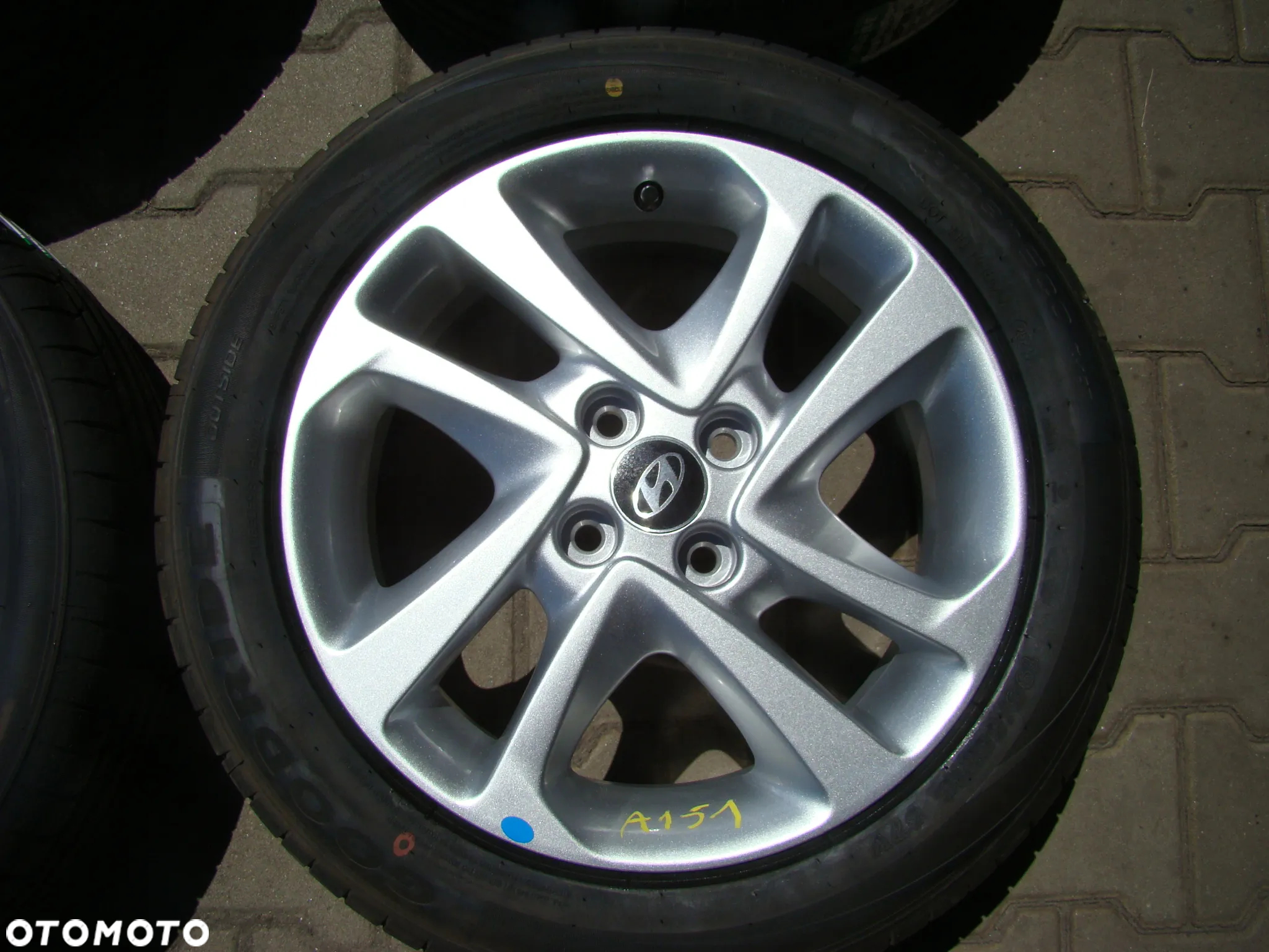 a151 4x100 4x100 Hyundai I20 Bayon 6jx16 opony lato niemontowane 195/55 - 4