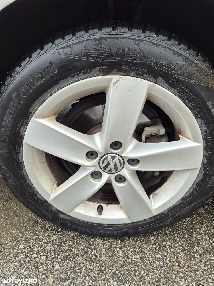 Set 4 Jante Aliaj VW 16" + Anvelope All Season 205/55 R16 (Michelin/Continental) - 14