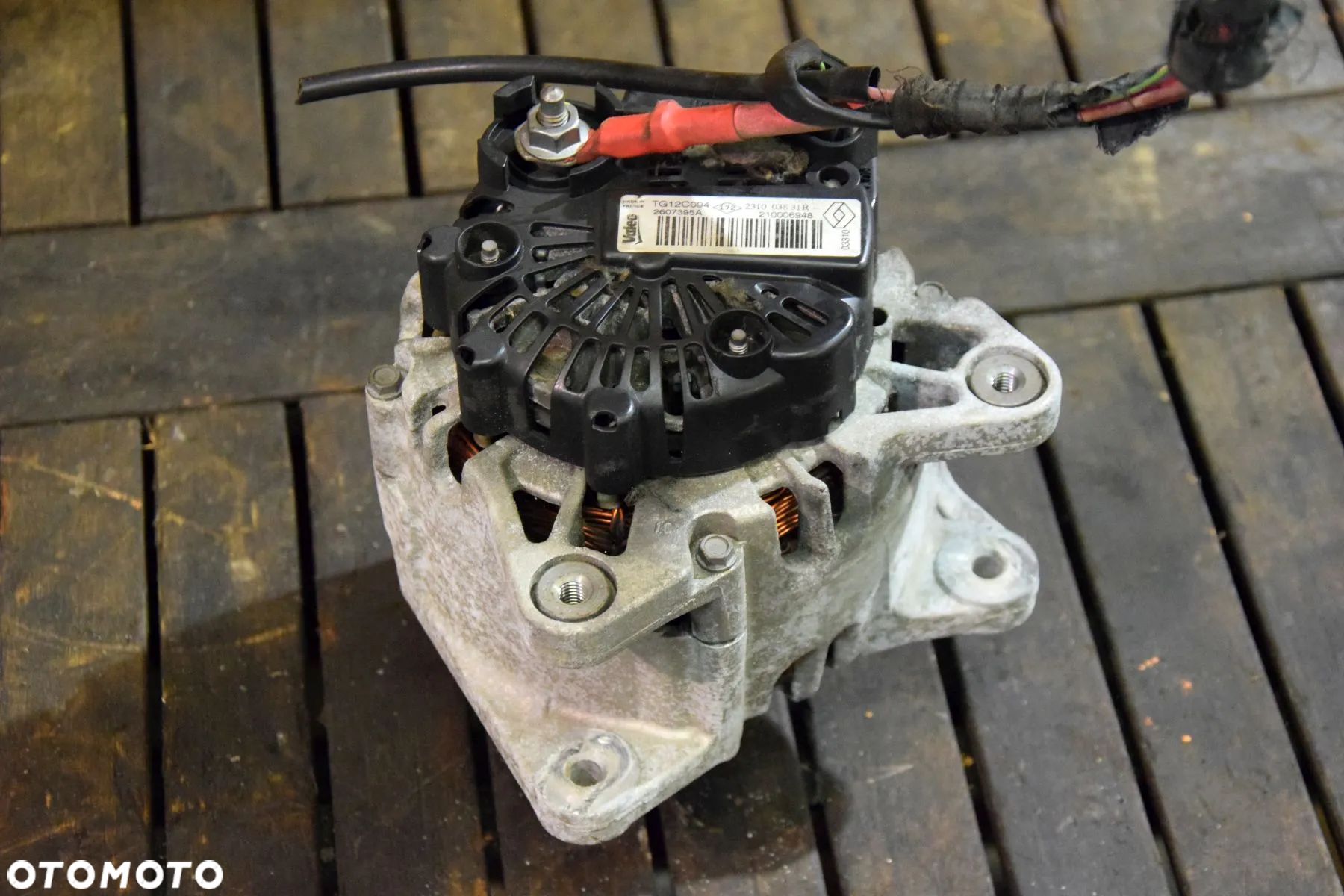 Dacia Sandero Logan Duster 1.5 DCI Alternator 231003831R 210006948 2607395A TG12C094 - 1