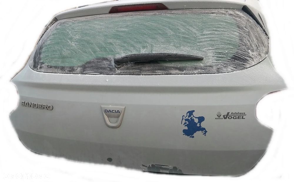 DACIA SANDERO III 3 STEPWAY 2020- KLAPA BAGAŻNKA TYLNA TYŁ KOMPLETNA TEKQA - 1