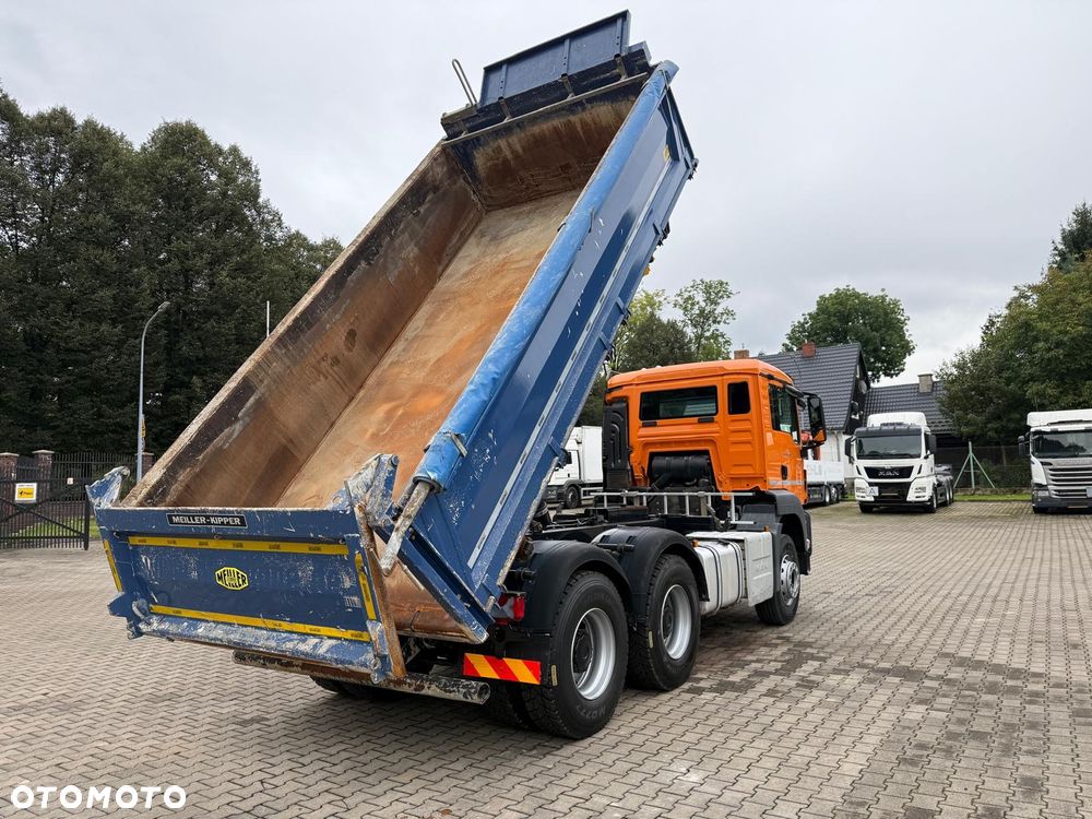 MAN 26.460 TGS wywrotka 3-str., 6x4, MEILLER, BORDMATIC, 232 t.km.! - 9