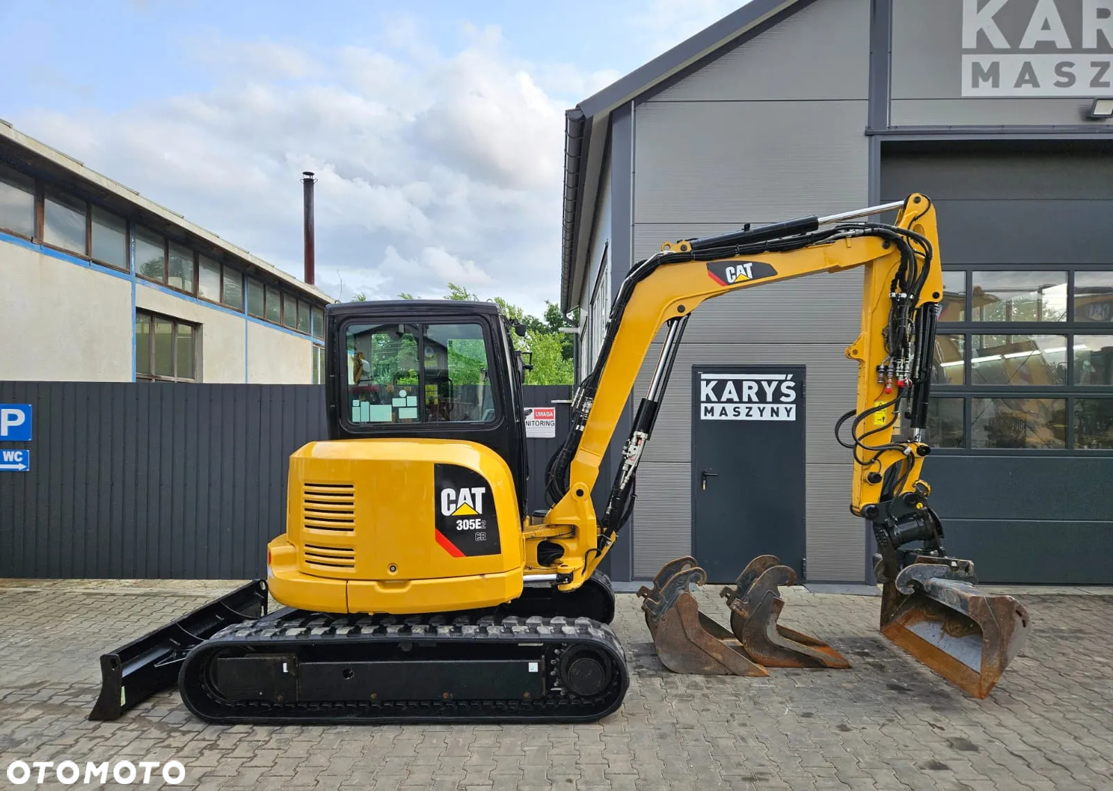 Caterpillar MINIKOPARKA CAT CATERPILLAR 305E2 305E 305 304 306 2018R ROTOTILT - 6