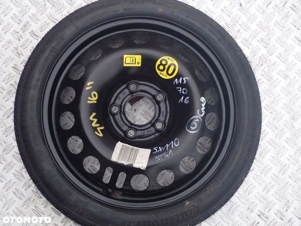KOŁO DOJAZDOWE 16' 5x110 ET41 OPEL RADOM - 1