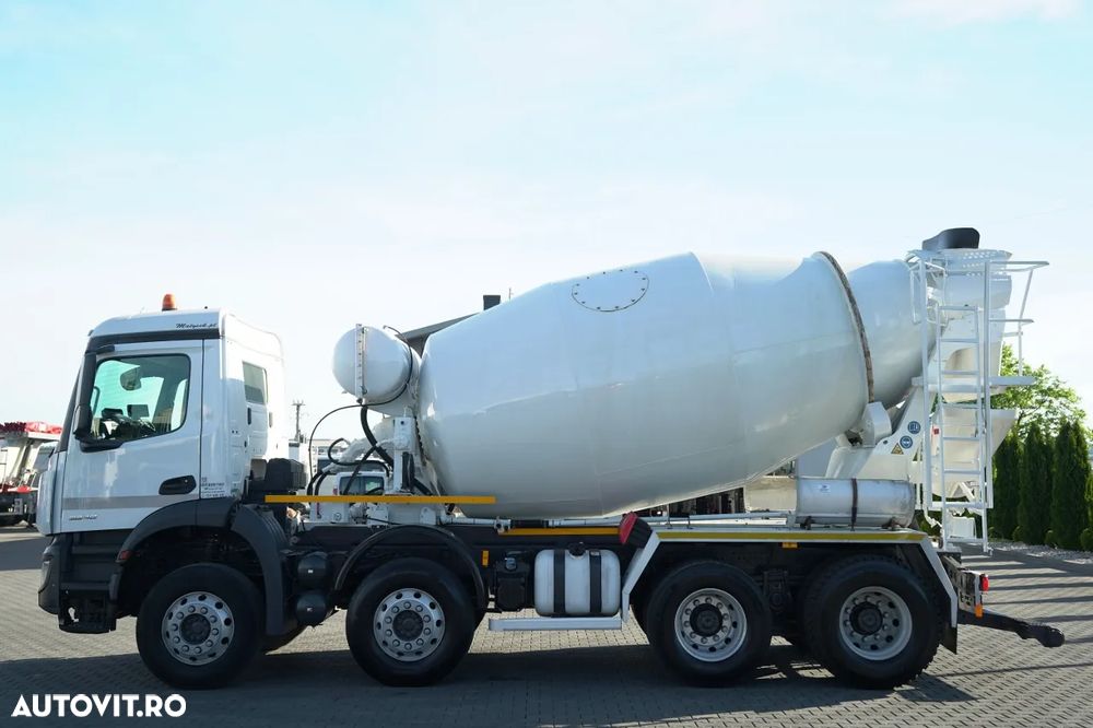 Mercedes-Benz AROCS 3240 / 9M3 BETONIERĂ / 8x4 / BETONIERĂ / AUTOMATĂ / CAMERĂ / - 3