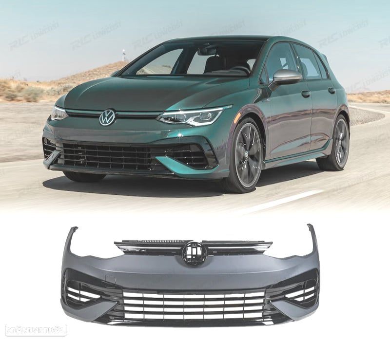 PÁRA-CHOQUES FRONTAL VOLKSWAGEN VW GOLF VIII 8 20- LOOK R - 1