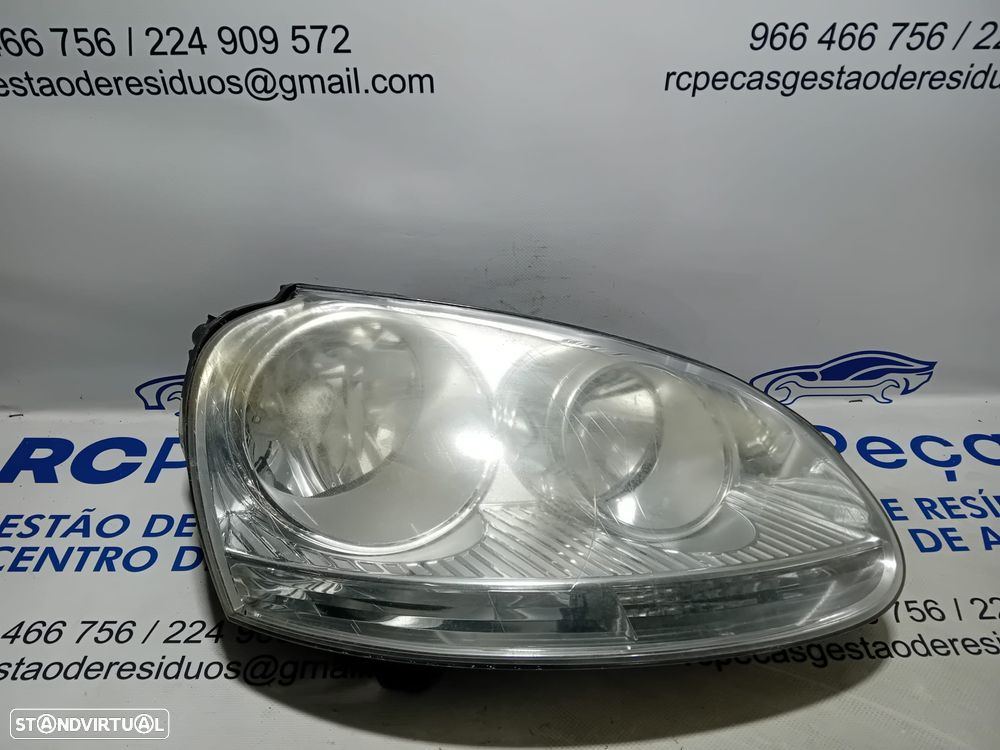 .Otica Farol Direita Original Halogénio VW Volkswagen Golf 5 MK5 V Variant Jetta 1KB941006Q 2003 – 2010 - 3