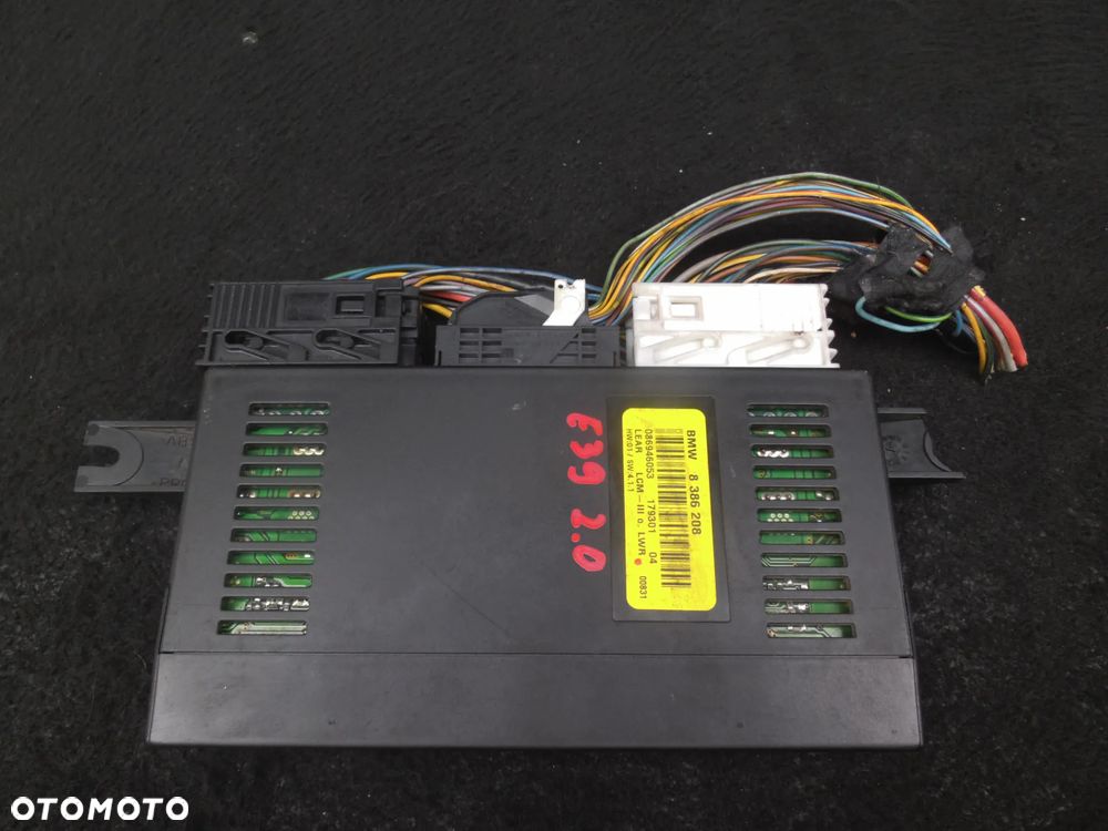 Moduł sterownik świateł LCM 3 BMW e38 e39 Xenon 8386208 + WTYCZKI INSTALACJA - 1