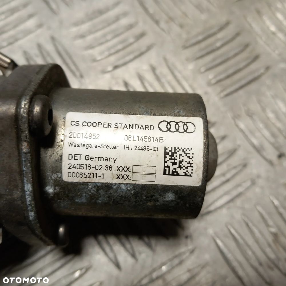 AUDI A4 B9 2.0 TFSI NASTAWNIK STEROWNIK TURBINY 06L145614B - 4