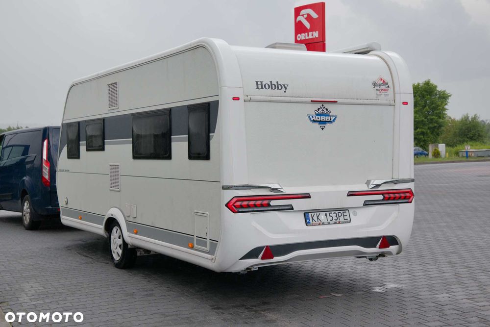 Hobby 540 WLU Excellent - solary, piekarnik, mover, markiza, klima, gastank - 6
