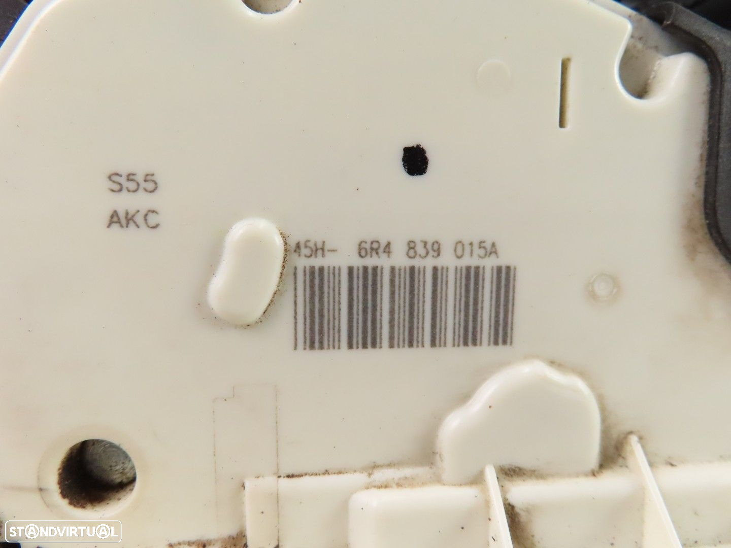 Fecho da porta Esquerdo/Trás Usado / Original VW POLO (6R1, 6C1) 6R4839015A - 3