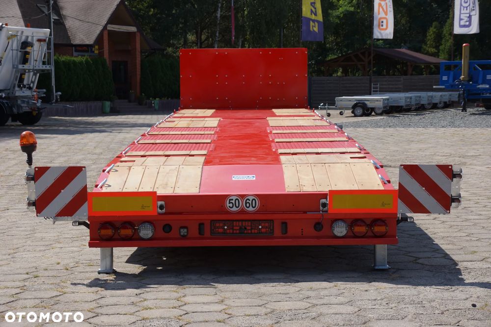 Inny TELEMEGA - naczepa platforma rozciągana - koła 17,5 12T! - kontenery - maszyny ADR EX III - 17