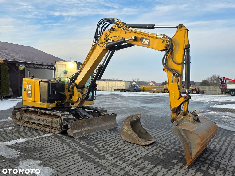 Caterpillar 308CR, 2019 ROK, 6600 MTH, 3x łamane ramię - 8