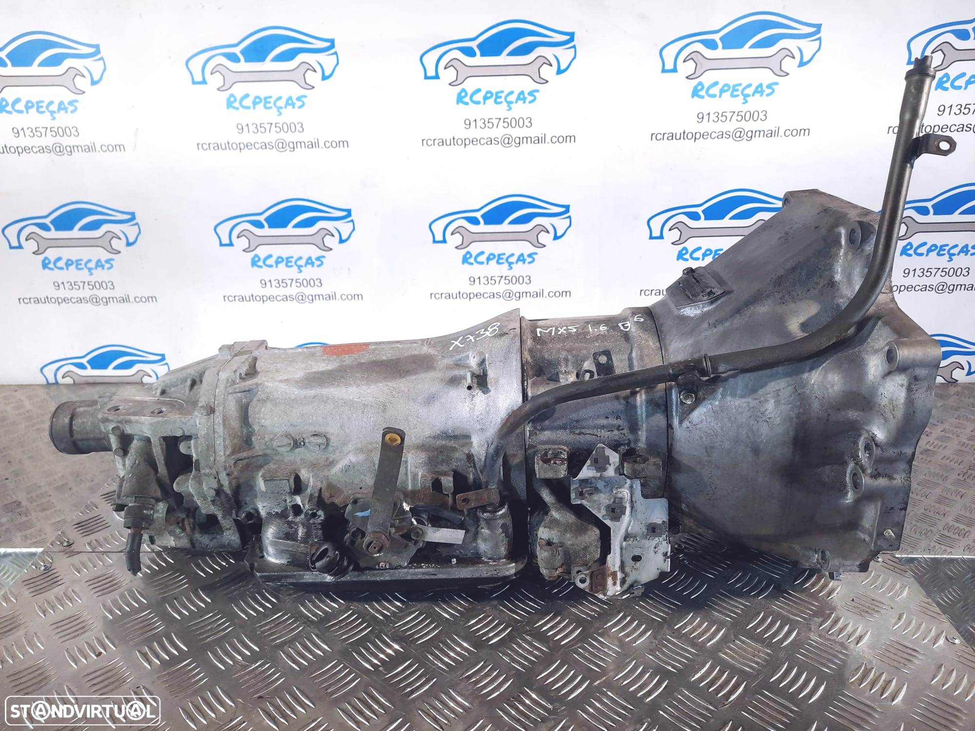 CAIXA VELOCIDADES AUTOMÁTICA MAZDA MX5 MX-5 MX 5 II 2 MK2.5 MIATA NB FL 1.8i 16V 146CV BP6D DOHC X738 - 5