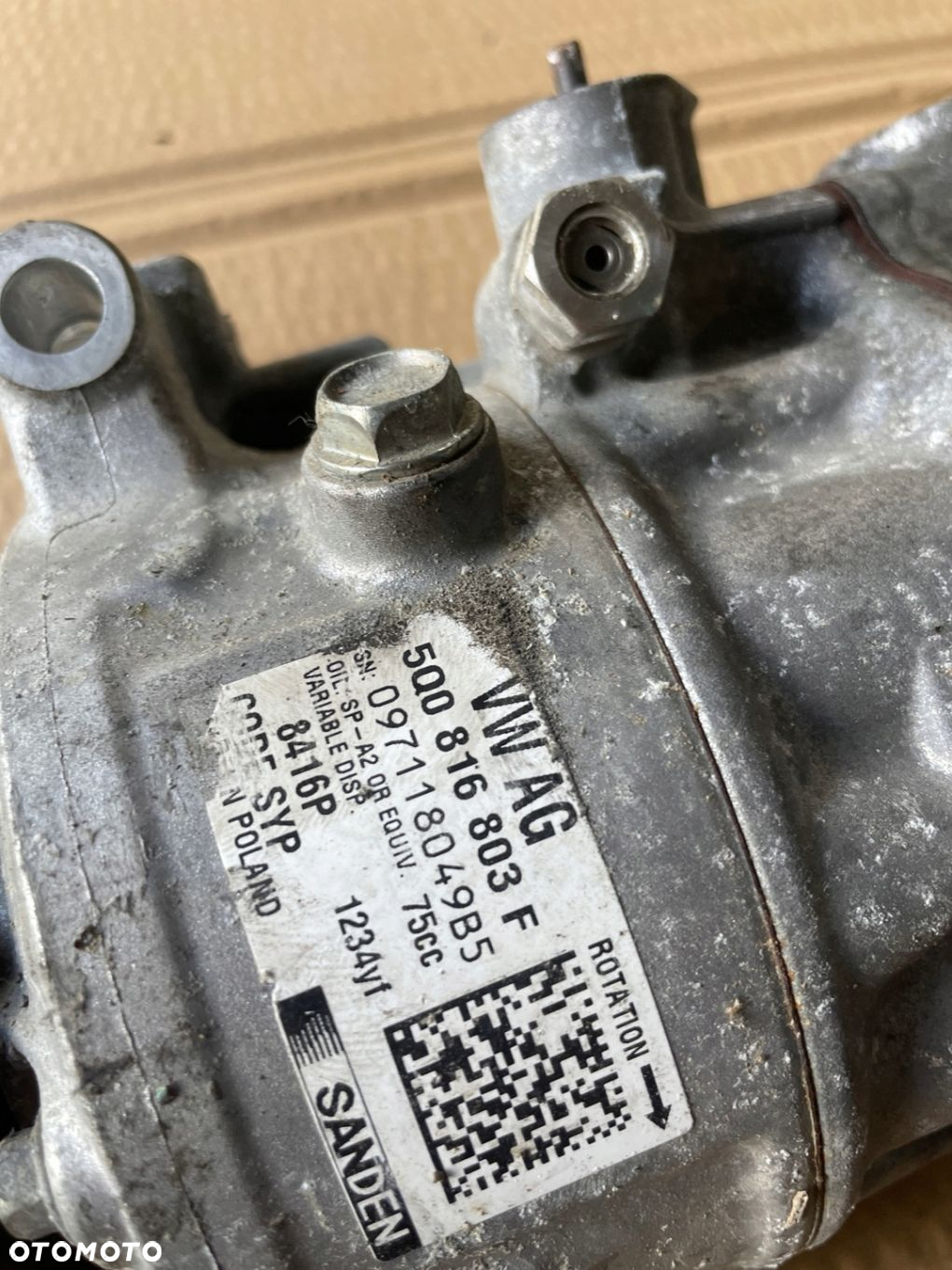 SKODA SCALA KOMPRESOR KLIMATYZACJI 5Q0816803F - 3
