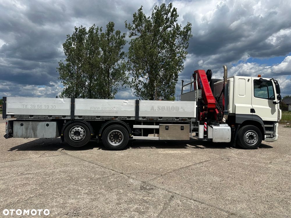 DAF CF 430  6X2 org,173 tys.km. HDS HMF 2620K5 - 7