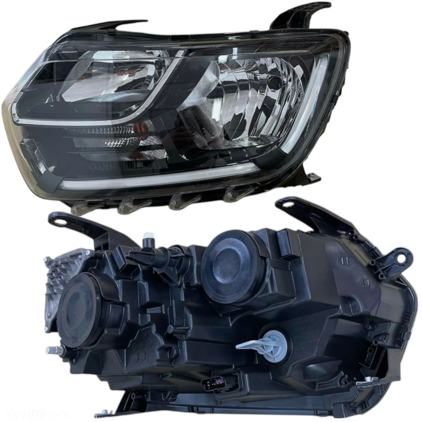 DACIA DUSTER 2017 - REFLEKTOR LAMPA PRZEDNIA LEWA 260609367R H1 H7 - 4