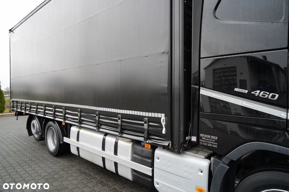 Volvo FH 460 / 6x2 / FIRANKA- 7,7 m / DACH PODNOSZONY / I-SAVE / KLIMA POSTOJOWA / OŚ PODNOSZONA SKRĘTNA / - 15