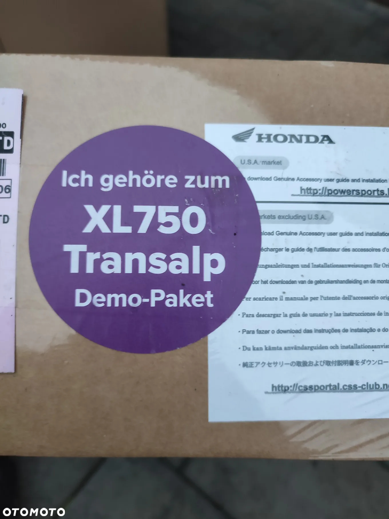 Naklejki na felgi Honda XL 750 Transalp 750 - 3
