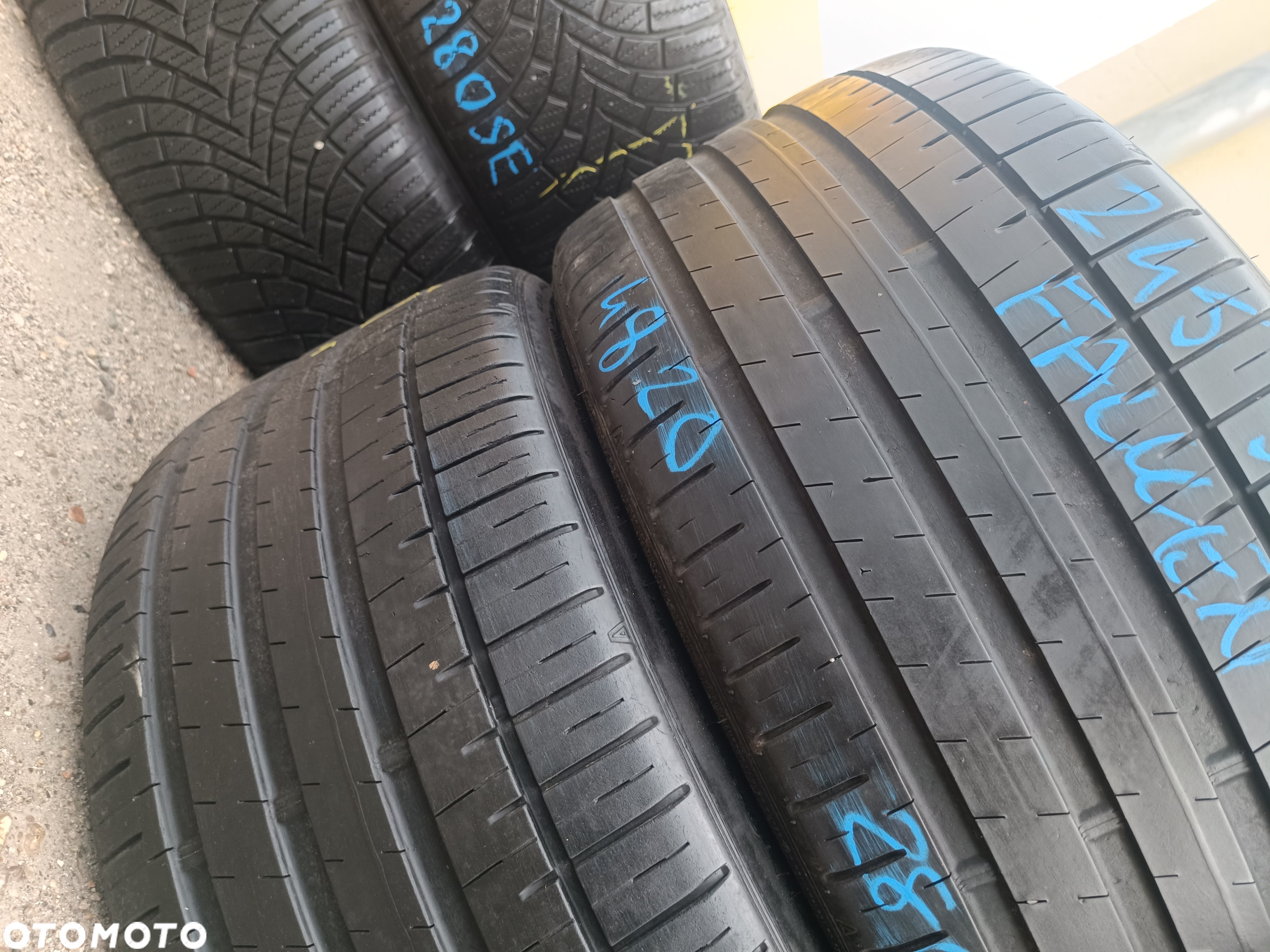 245/35R19 93Y XL Opony Letnie Lato Falken Azenis FK510 5mm Legnica ALU-RAD 245/35 - 3