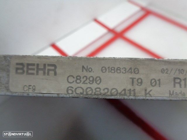 CONDENSADOR / RADIADOR AR CONDICIONADO VOLKSWAGEN POLO 2006 - 1