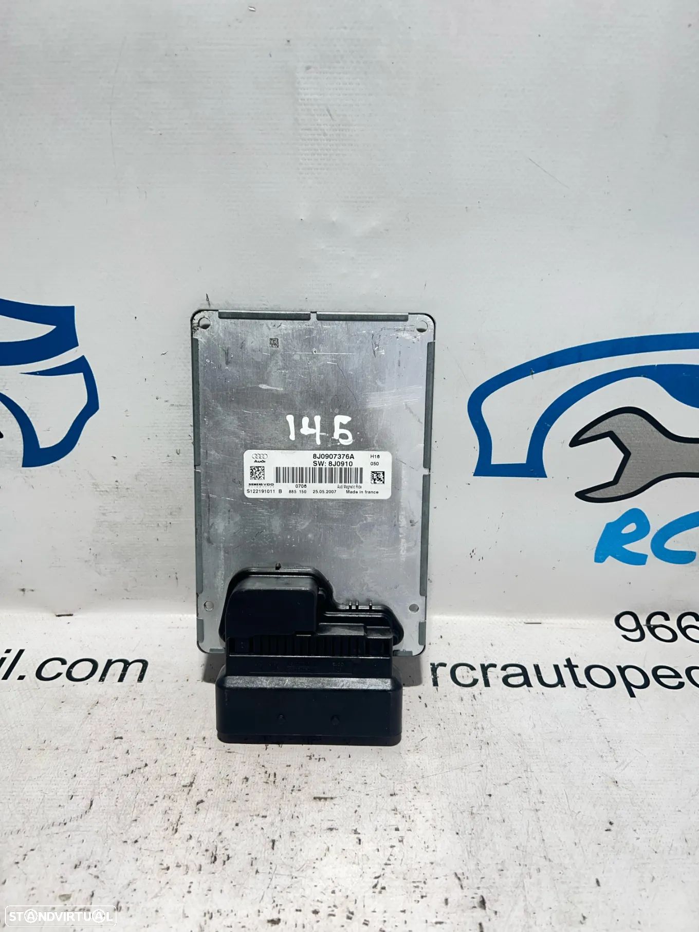 .Centralina Modulo Suspensão Siemens VDO VW VAG Audi TT 8J 8J0907376A / S122191011 - 1