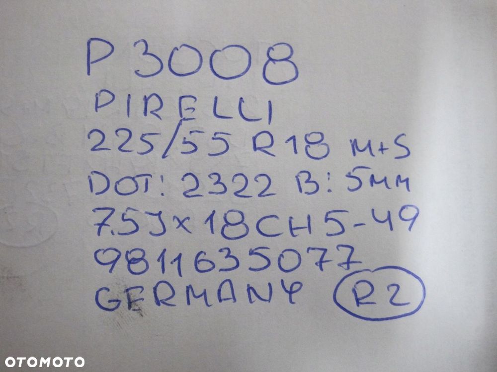 Koła felgi opony PEUGEOT 3008 II R18 MS 5MM - 14