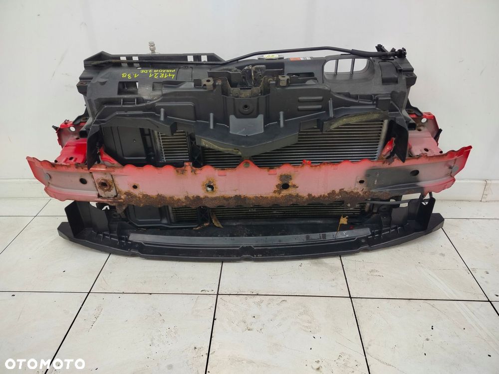 mazda 2 de 07r- pas przedni chłodnice komplet 1.3 b benzyna a4a - 1