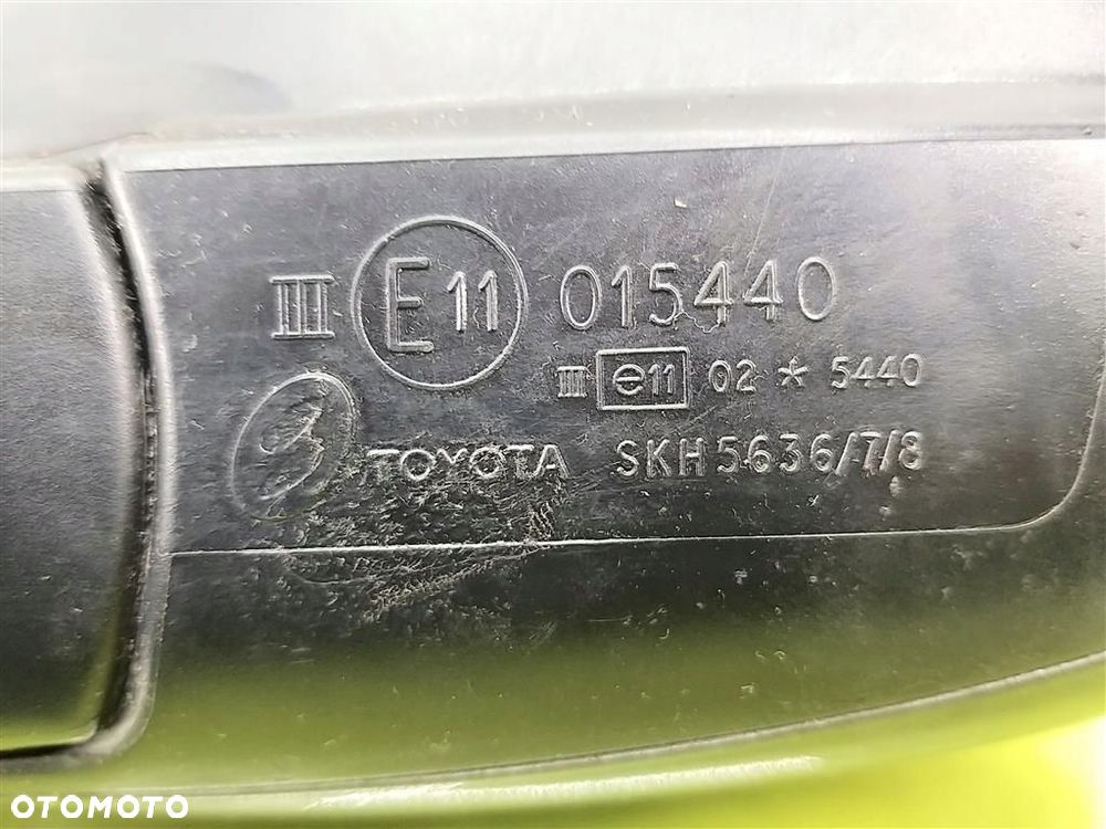 Lusterko prawe elektryczne Toyota Corolla E12 2001-2007 LAK:1C3 4PIN 015440 - 10