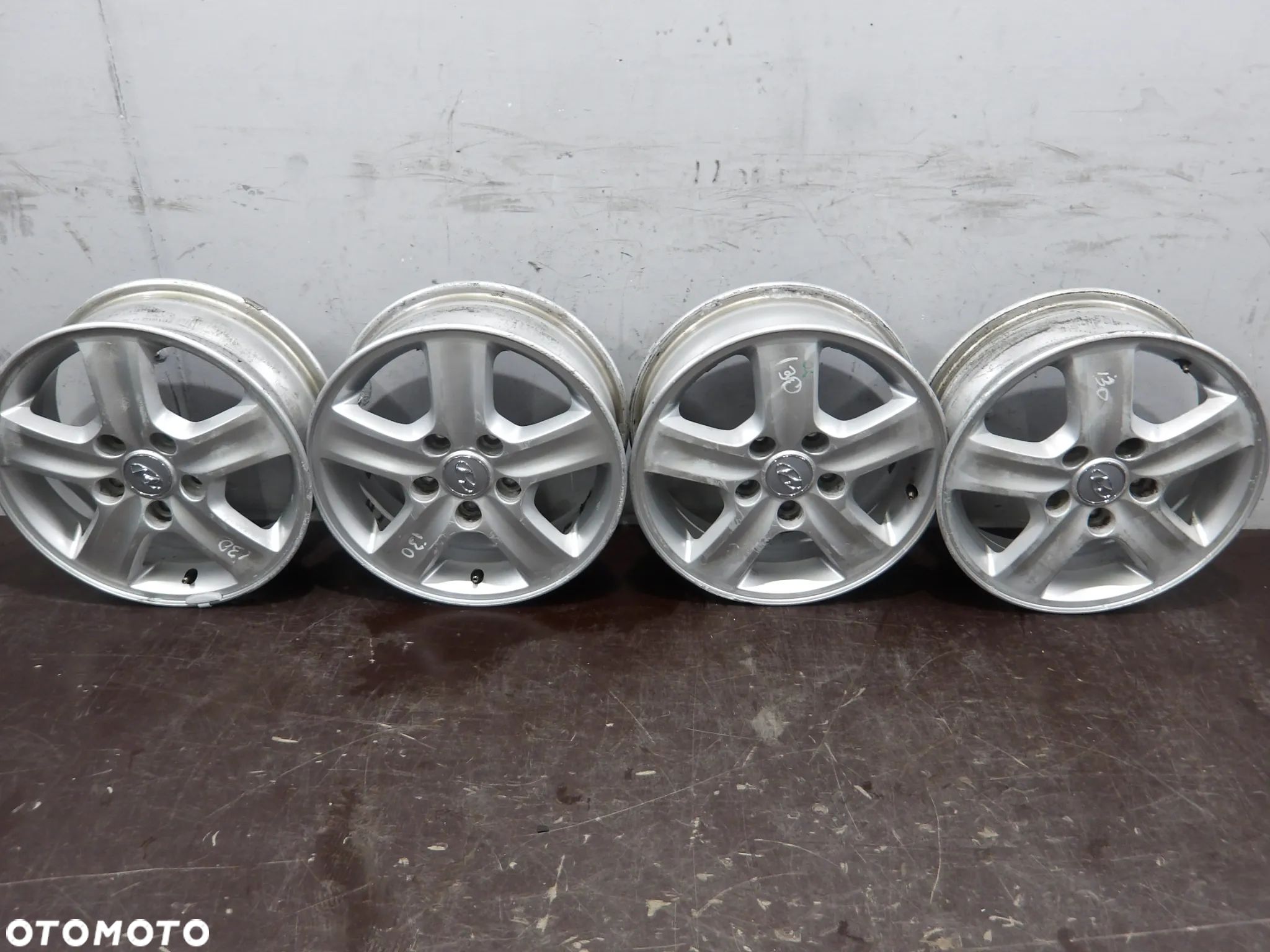 HYUNDAI I30 KOMBI LIFT FELGI ALUMINIOWE ALUFELGI 5X114,3 5.5J ET44 R15 - 1
