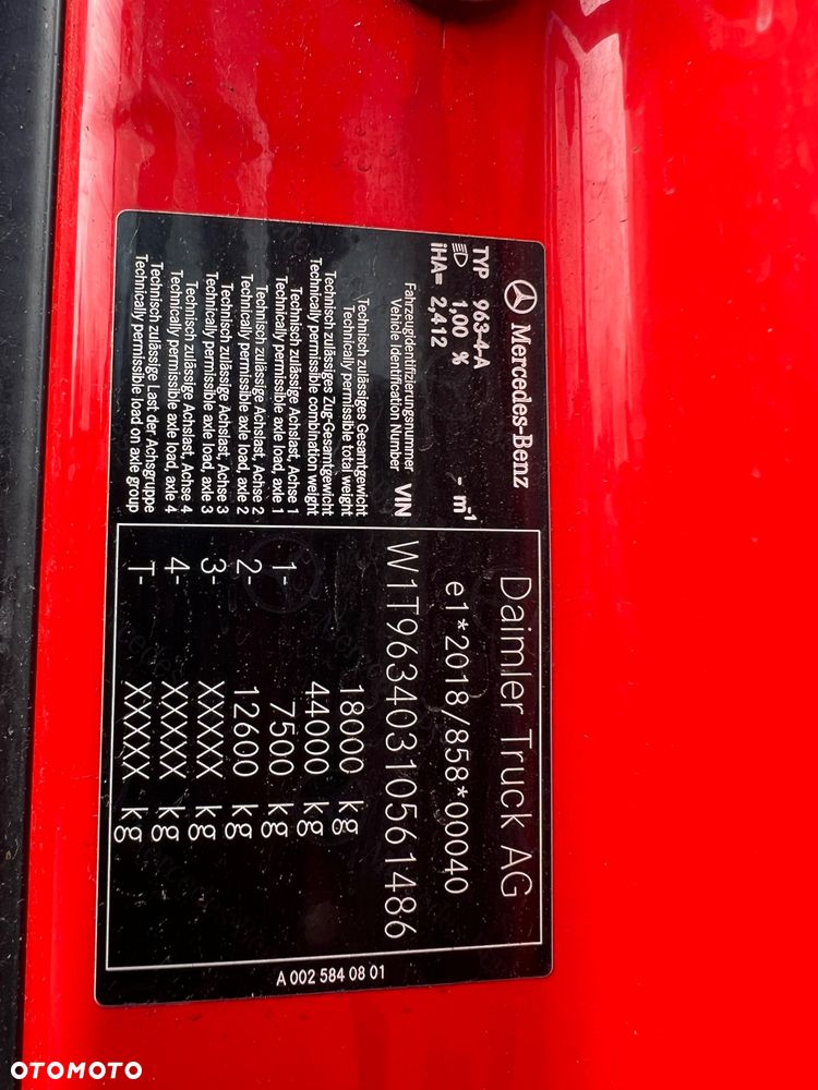 Mercedes-Benz ACTROS bez retardera prokontraktowy - 11