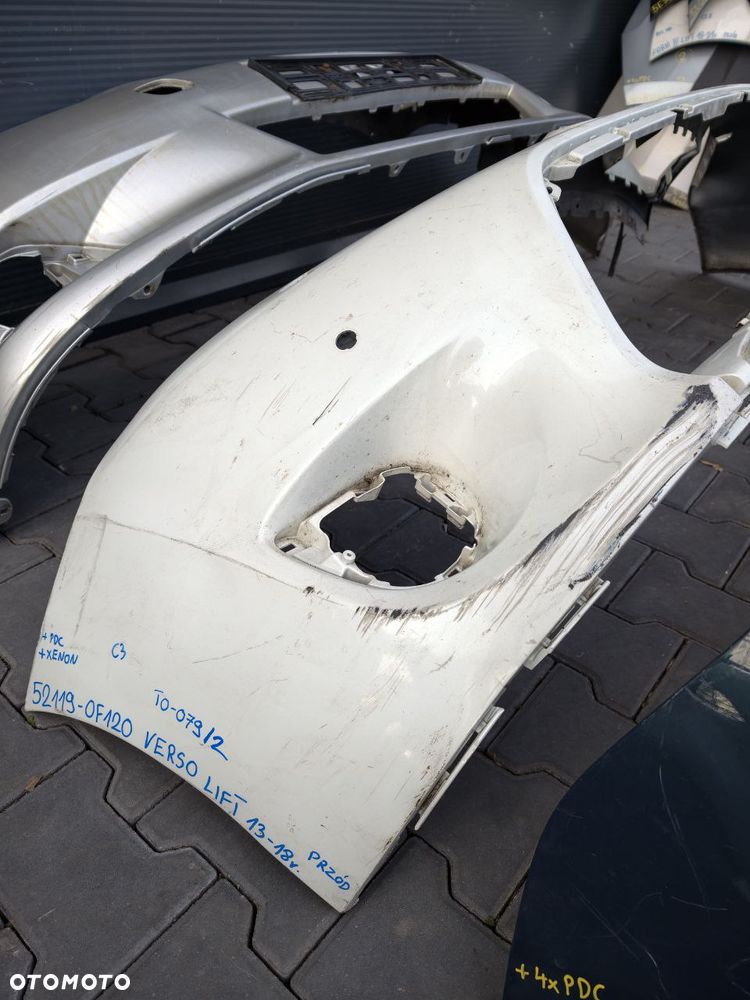 3szt W-wa ZDERZAK PRZÓD TYŁ COROLLA VERSO 09-13r - 5