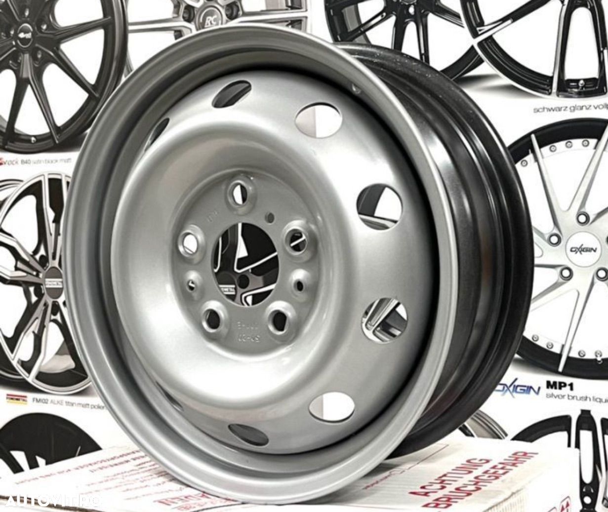 Jante Fiat Ducato, Citroën Jumper , Peugeot Boxer, Iveco Daily, noi, originale, 15 inch - 1