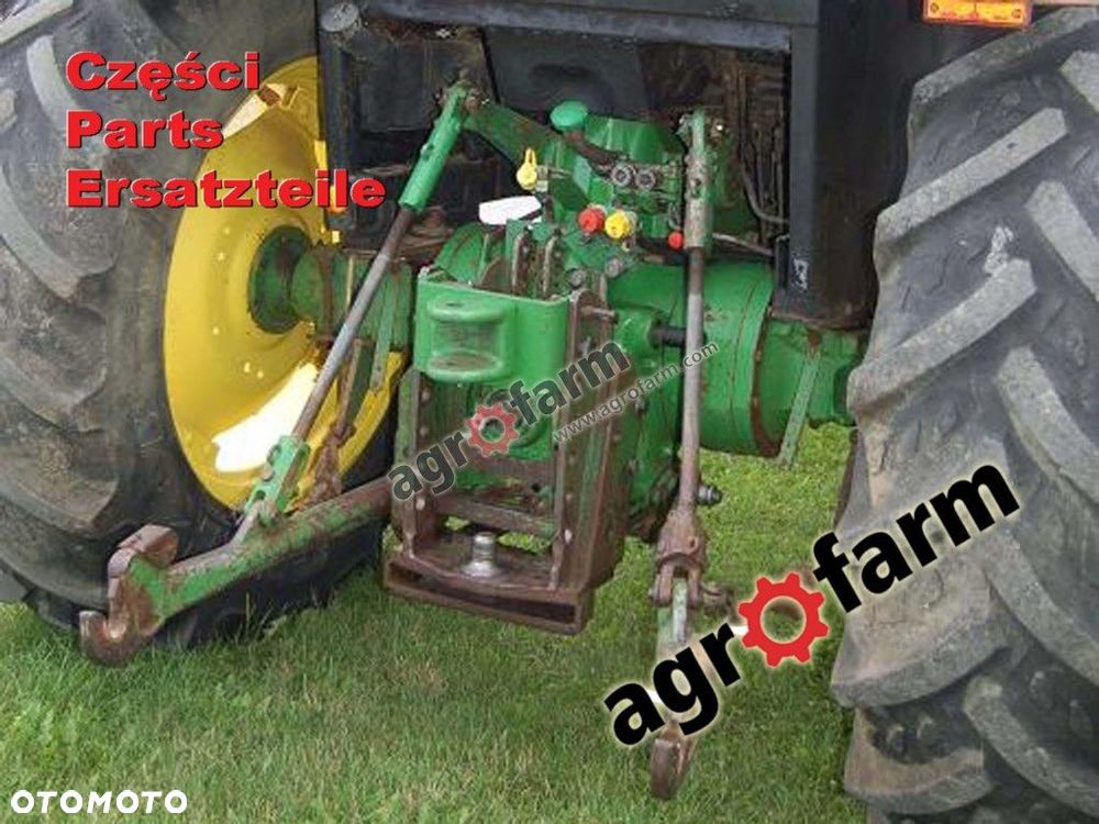 John Deere 3140 części, skrzynia biegów, silnik - 4