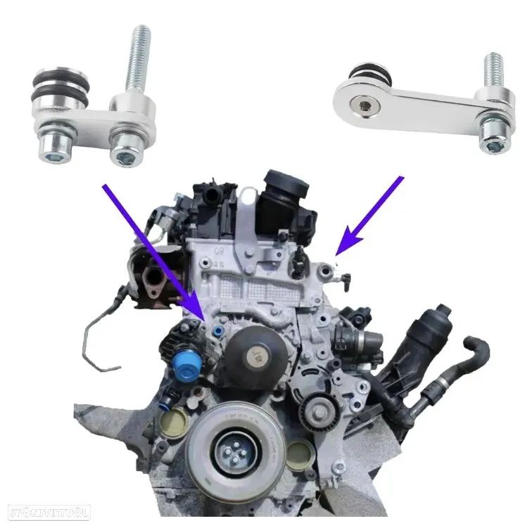 Kit anulação supressão de EGR BMW motores B47 N47N N57N - 5