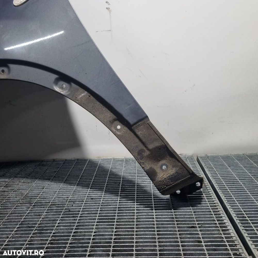 Aripa Stanga Fata Nissan Qashqai Facelift 2010 - 2013 4 Usi Faded Denim Metallic B52 ... - 2