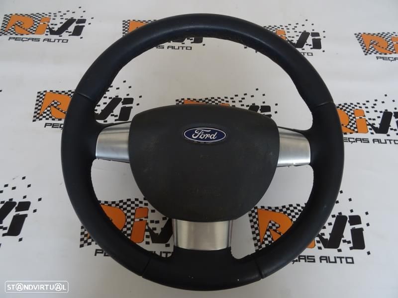 Volante Ford Focus Ii (Da_, Hcp, Dp)  Volante De 3 Braços Em Pele Ford - 1